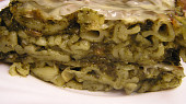 Zapečené těstoviny se špenátem a la lasagne