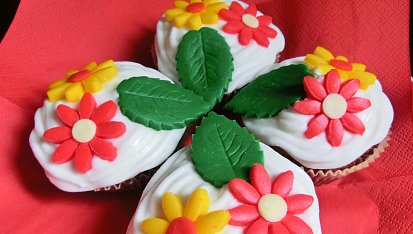Zdobené muffinky