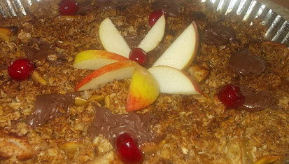 Křupan / podle amerického receptu -  "Apple crisp" /