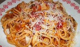 Boloňské špagety na víně