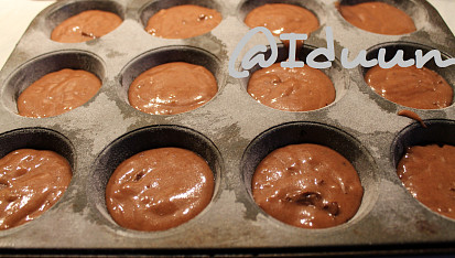 Čokoládové muffiny - hrníčkový recept