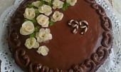 Čokoládový dort s Ganache (dort pro babičku)