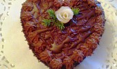 Čokoládový dort s Ganache, k Valentýnu