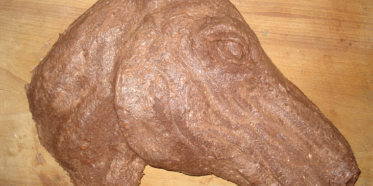 Dort hlava koně (Vytvarovaná hlava koně)