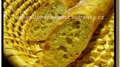 Fougasse (Bagety z tohoto těsta s prefermentem)