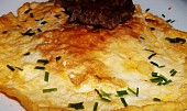 Grilované vepřové maso na pepři v omeletách (a přeložíme...)