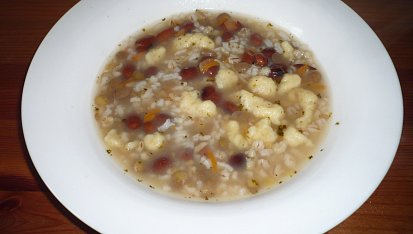 Hrstková polévka  à la Verča