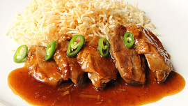 Kachní prsa se zázvorovo - pomerančovou omáčkou