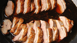 Kachní prsa se zázvorovo - pomerančovou omáčkou