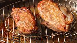 Kachní prsa se zázvorovo - pomerančovou omáčkou