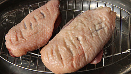 Kachní prsa se zázvorovo - pomerančovou omáčkou