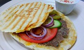 Kafta (mlete maso) v pite