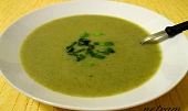 Krémová polévka s pórkem a bramborami