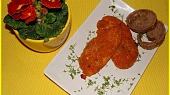 Křupavé řízky z trouby na horkovzduch