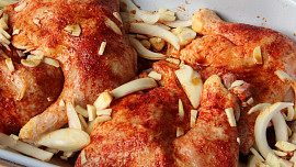 Kuře na tandoori koření