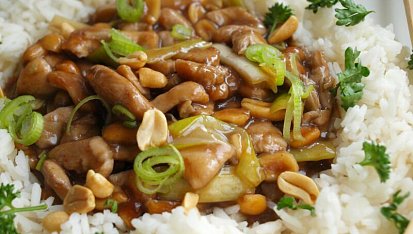 Kuřecí kung pao z letáku Albert