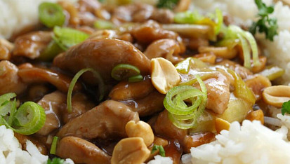 Kuřecí kung pao z letáku Albert