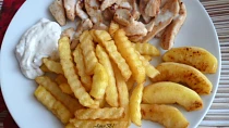 Kuřecí nudličky s jablkem