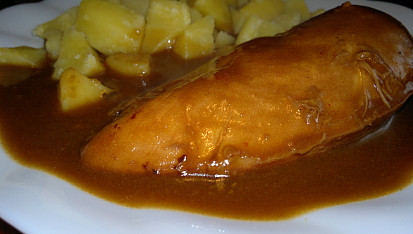 Kuřecí prsa v pikantní marinádě, Kureci prsa v pikantni marinade