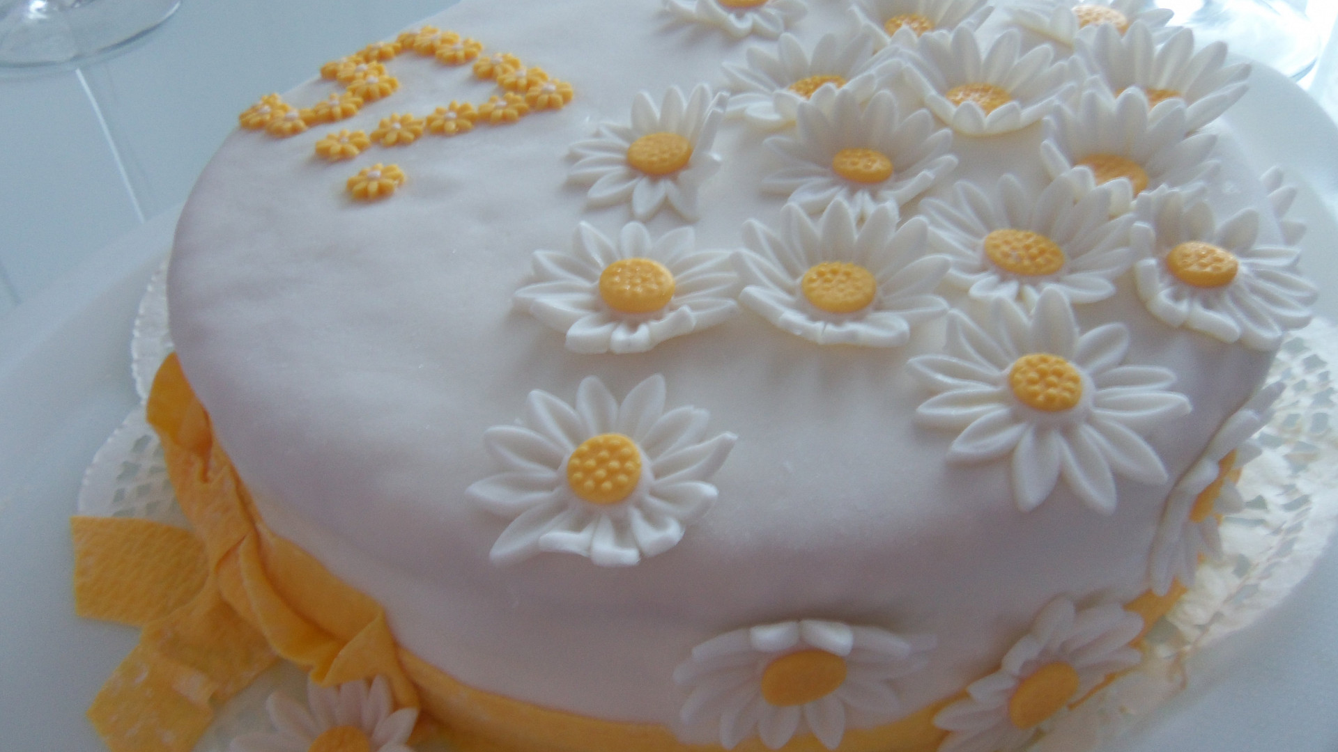 Květinový dort