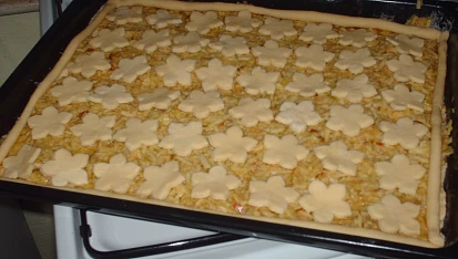 „Kytičkové “ jablečné řezy