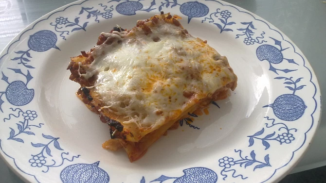Lasagne bez bešamelu..