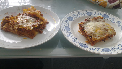 Lasagne bez bešamelu..