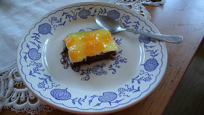 Mandarinkové -(kiwi) kostky