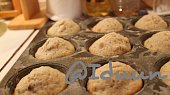Oříškové muffiny  -  hrníčkový recept