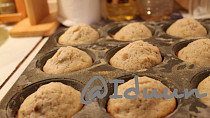 Oříškové muffiny  -  hrníčkový recept