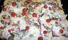 Pikantní salámová pizza