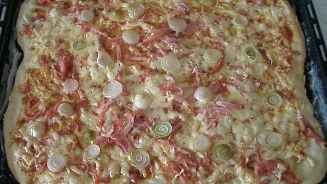 Pizza na plech