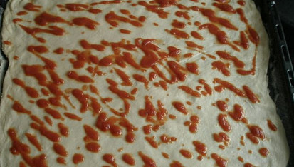 Pizza na plech