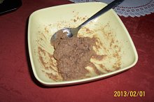 vařené a rozmixované žaludky smíchat s kořením a ostatními surovinami,