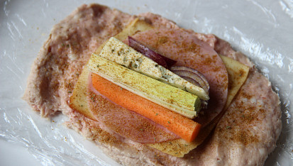 Rychlorolky ze šlehané sekané, Suroviny