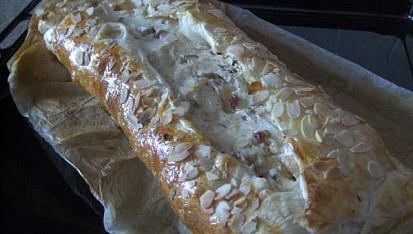 Rychlý, jednoduchý jablečný moučník