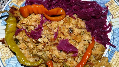 Ryžočočko sekaná + další variace, kaše