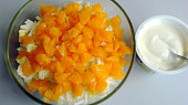 Salát ze zelí s mandarinkou