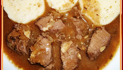 Srnčí medajlonky s citronovo - česnekovou omáčkou, Srnčí medajlonky s česnekovo-citronovou omáčkou