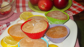 Šťavnatý sorbet z jablek, medu, mandarinkové a citronové šťávy