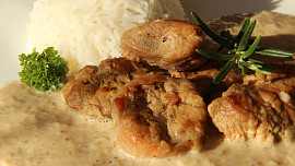 Telecí s hořčicovou omáčkou