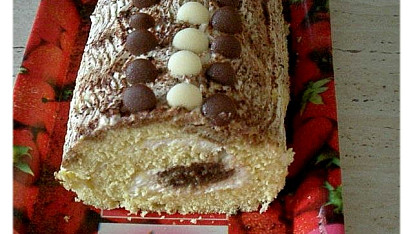 Tiramisu roláda 2
