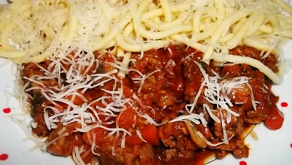 Toskánská omáčka s těstovinami, Toskánská omáčka se špeclemi