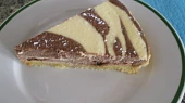 Tvarohovo-čokoládový koláč