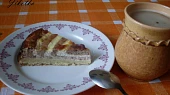 Tvarohovo-čokoládový koláč