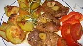 Vepřové medailonky s česnekem