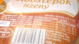 Vinná  klobása v těstíčku z polooštěpku, šunky a pórku