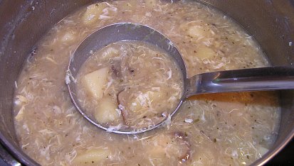 Zapečená bramboračka