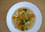 Zeleninová polévka s krupičnými nočkami