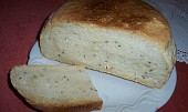 Bílý chléb - můj první z domácí pekárny (Chléb z hladké mouky)